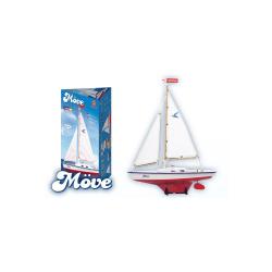 Model plachetnice pro děti MÖVE 39 x 50 cm (dřevo)