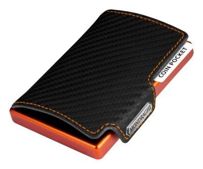 Mondraghi Racing Carbon Orange pánská peněženka