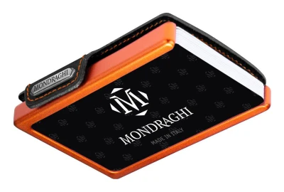 Mondraghi Racing Carbon Orange pánská peněženka