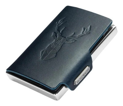Mondraghi Silhouette Modern Deer tmavě modrá pánská peněženka