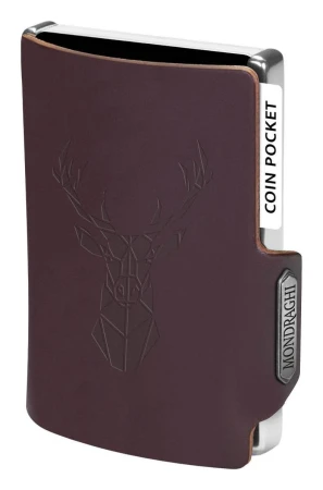 Mondraghi Silhouette Modern Deer Brown pánská peněženka