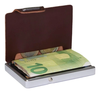 Mondraghi Silhouette Modern Deer Brown pánská peněženka