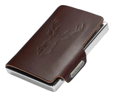 Mondraghi Silhouette Modern Deer Brown pánská peněženka