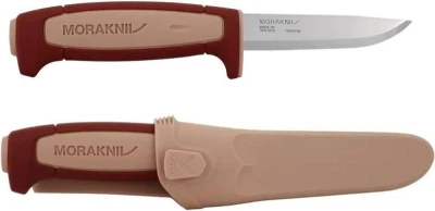 Morakniv Basic 511 Color of the Year 2026 Dala Red/Orsa Sandstone pevný pracovní nůž