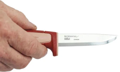 Morakniv Basic 511 Color of the Year 2026 Dala Red/Orsa Sandstone pevný pracovní nůž