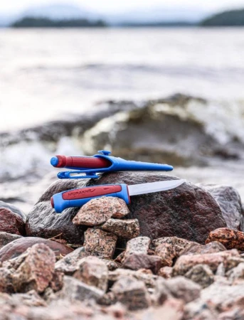 Morakniv Basic 546 Color of the Year 2025 (S) Dala Red/Siljan Blue pracovní nůž