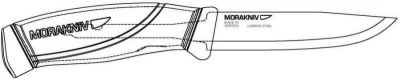 Morakniv Companion (C) Military Green