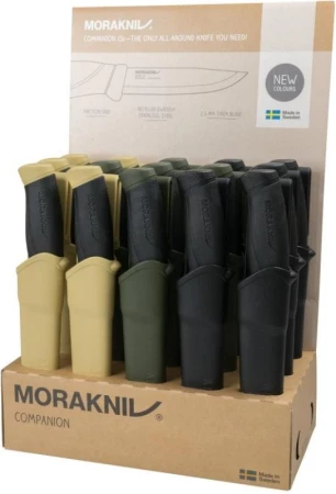 Morakniv Companion (S) Dim Colour Mix sada pevných nožů