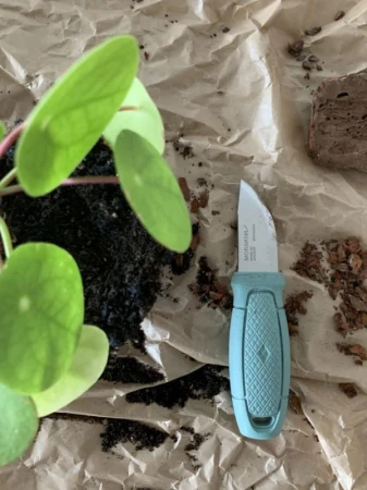 Morakniv Eldris LightDuty Dusty Blue S nůž v blistru