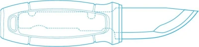 Morakniv Eldris (S) Blue Neck Knife Kit box
