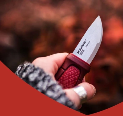 Morakniv Eldris Red Neck Knife Kit S box nůž
