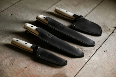 Morakniv Finn BlackBlade (S) Ash Wood Hiking Knife