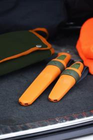 Morakniv Hunting Eldris (S) Burnt Orange/Olive Green