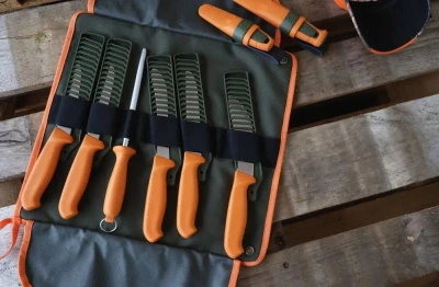 Morakniv Hunting Kansbol (S) Burnt Orange/Olive Green