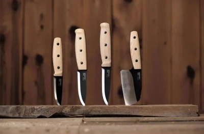 Morakniv Wit BlackBlade (S) Ash Wood Bushcraft Knife