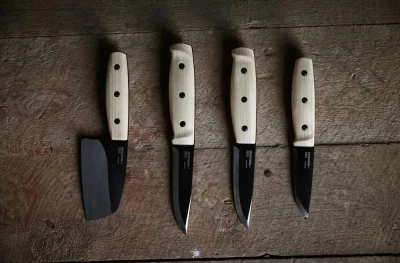 Morakniv Wit BlackBlade (S) Ash Wood Bushcraft Knife