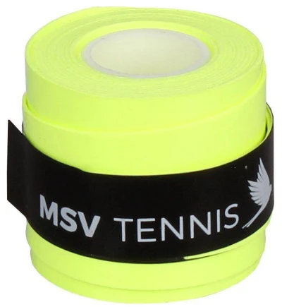 MSV Cyber Wet overgrip omotávka tl. 0,6 mm neon žlutá MSV Cyber Wet overgrip omotávka tl. 0,6 mm neon žlutá