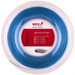 MSV Focus HEX tenisový výplet 200 m modrá MSV Focus HEX tenisový výplet 200 m modrá