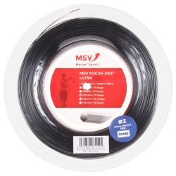 MSV Focus HEX Ultra tenisový výplet 200 m černá MSV Focus HEX Ultra tenisový výplet 200 m černá