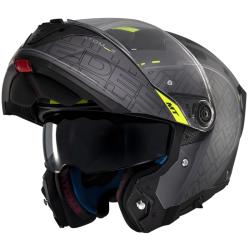MT Helmets Atom 2 SV Destiny matná čierno-šedá vyklápacia prilba + zľava 400,- na príslušenstvo