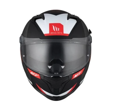 MT Helmets BRAKER CHENTO B5 šedo-červeno-bílá integrální helma + sleva 300,- na příslušenství