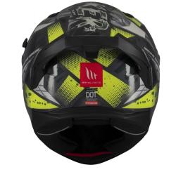 MT Helmets Braker SV Fury šedo-fluo žlutá Integrální helma + sleva 400,- na příslušenství