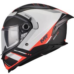 MT Helmets Braker SV Inception B5 matná čierno-sedo-červená integrálna prilba + zľava 300,- na príslušenstvo
