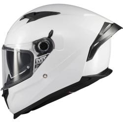 MT Helmets Integrálna prilba na motorku Braker SV Pure A0 biela S + zľava 300,- na príslušenstvo
