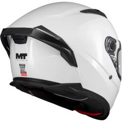 MT Helmets Integrálna prilba na motorku Braker SV Pure A0 biela S + zľava 300,- na príslušenstvo