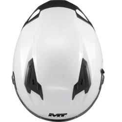 MT Helmets Integrálna prilba na motorku Braker SV Pure A0 biela S + zľava 300,- na príslušenstvo