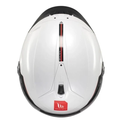 MT Helmets Cosmo SV lesklá bílá Otevřená helma + sleva 300,- na příslušenství