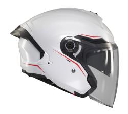 MT Helmets Cosmo SV lesklá bílá Otevřená helma + sleva 300,- na příslušenství