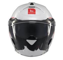 MT Helmets Cosmo SV lesklá bílá Otevřená helma + sleva 300,- na příslušenství