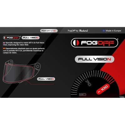 MT Helmets Fólie proti mlžení FOGOFF FOG010 pro plexi MT-V-28 MT Helmets Fólie proti mlžení FOGOFF FOG010 pro plexi MT-V-28