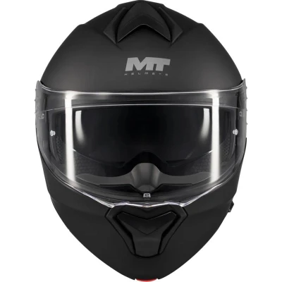 MT Helmets Genesis SV Pure A1 matná černá výklopná helma + moto kukla RSA