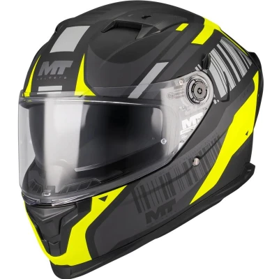 MT Helmets Braker SV Cockpit B13 matná černo-šedo-fluo žlutá Integrální helma + sleva 400,- na příslušenství MT Helmets Braker SV Cockpit B13 matná černo-šedo-fluo žlutá Integrální helma + sleva 400,- na příslušenství