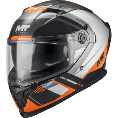 MT Helmets Integrální helma na motorku Braker SV Inception B4 černo-šedo-oranžová XS + sleva 300,- na příslušenství MT Helmets Integrální helma na motorku Braker SV Inception B4 černo-šedo-oranžová XS + sleva 300,- na příslušenství