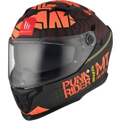 MT Helmets BRAKER SV PUNK RIDER B5 červeno-černá integrální helma + sleva 300,- na příslušenství MT Helmets BRAKER SV PUNK RIDER B5 červeno-černá integrální helma + sleva 300,- na příslušenství