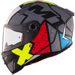 MT Helmets REVENGE 2 S Light CO lesklá černo-červeno-žlutá integrální helma + sleva 400,- na příslušenství MT Helmets REVENGE 2 S Light CO lesklá černo-červeno-žlutá integrální helma + sleva 400,- na příslušenství