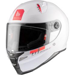 MT Helmets Integrální helma REVENGE 2 S SOLID A0 lesklá bílá + sleva 400,- na příslušenství MT Helmets Integrální helma REVENGE 2 S SOLID A0 lesklá bílá + sleva 400,- na příslušenství