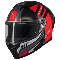 MT Helmets Stinger 2 Tron černo-červeno-šedá integrální helma + sleva 300,- na příslušenství MT Helmets Stinger 2 Tron černo-červeno-šedá integrální helma + sleva 300,- na příslušenství