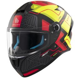MT Helmets Targo S Brik matná černo-žlutá Integrální helma + sleva 300,- na příslušenství MT Helmets Targo S Brik matná černo-žlutá Integrální helma + sleva 300,- na příslušenství