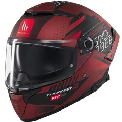 MT Helmets Thunder 4 SV Luminence matná červená Integrální helma + sleva 400,- na příslušenství MT Helmets Thunder 4 SV Luminence matná červená Integrální helma + sleva 400,- na příslušenství