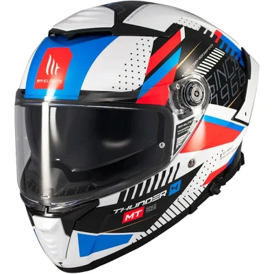 MT Helmets Thunder 4 SV Luminence modrá Integrální helma + sleva 400,- na příslušenství MT Helmets Thunder 4 SV Luminence modrá Integrální helma + sleva 400,- na příslušenství