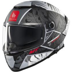 MT Helmets Thunder 4 SV Rainforest černo-bílá Integrální helma + sleva 400,- na příslušenství