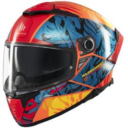 MT Helmets Integrální helma Thunder 4 SV Rainforest modro-oranžová + sleva 400,- na příslušenství MT Helmets Integrální helma Thunder 4 SV Rainforest modro-oranžová + sleva 400,- na příslušenství