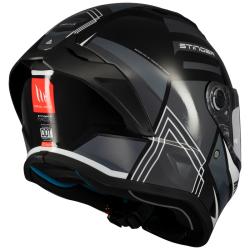 MT Helmets Integrálna prilba Stinger 2 Tron čierno-sivá
