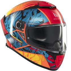 MT Helmets Integrální helma Thunder 4 SV Rainforest modro-oranžová + sleva 400,- na příslušenství