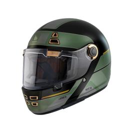 MT Helmets Jarama 68TH C1 černo-zlato-zelená Integrální přilba + sleva 300,- na příslušenství, vel XS