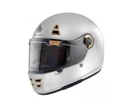 MT Helmets Jarama Solid A0 bílá lesklá Integrální přilba + sleva 300,- na příslušenství